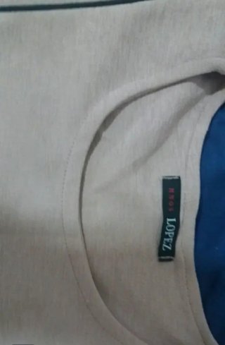 Vestido rosa palo con detalles negros