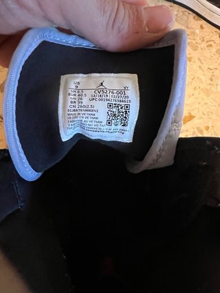 Zapatillas nike air Jordan Negras y Naranjas