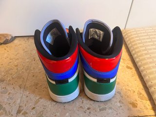 Zapatillas nike air Jordan Negras y Naranjas