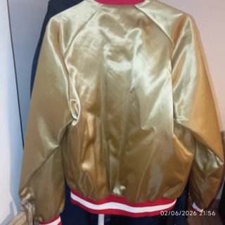 Chaqueta Bomber San Francisco 49ers Oro