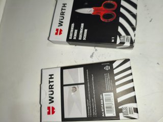 3x Tijeras Electricista WURTH
