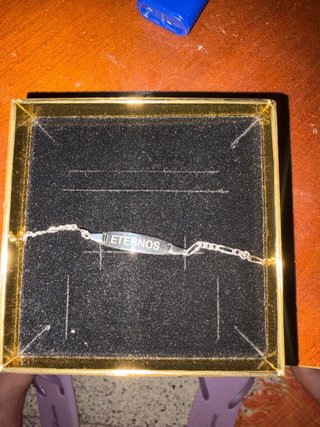 Pulsera de plata RECIEN NACIDO