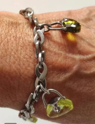 Colgantes y Pulsera Acero