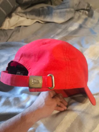 Gorra New Era NY Yankees Roja y Dorada
