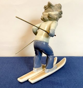 Lladró Esquiador Porcelana
