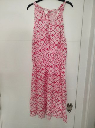 Vestido estampado mujer