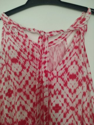 Vestido estampado mujer