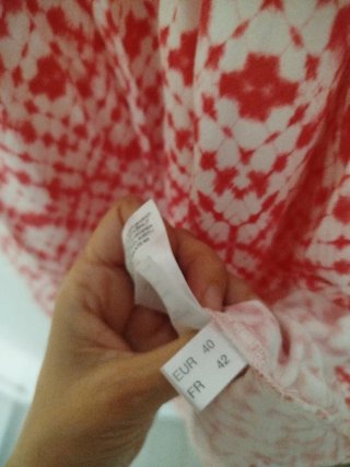 Vestido estampado mujer