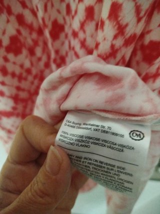 Vestido estampado mujer