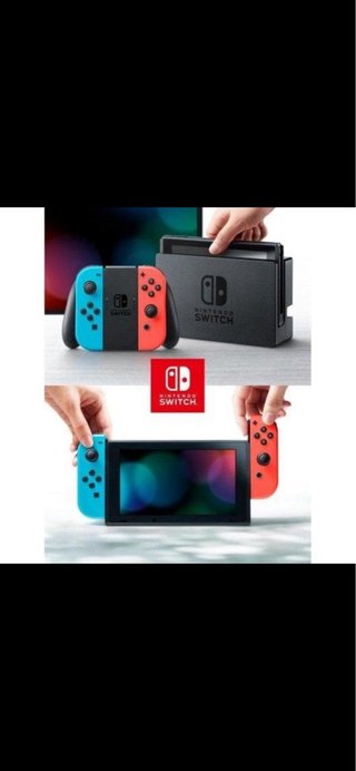 Nintendo Switch + Joy-Con Neón + Dock