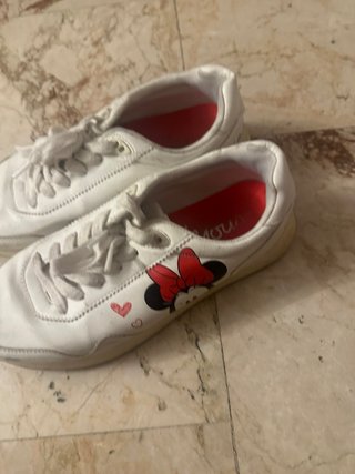 Scarpe sportive Minnie Mouse bianche