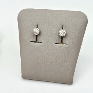 Pendientes de oro 18kt con diamantes