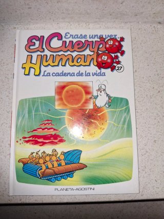 Colección libros Erase una vez el cuerpo humano.