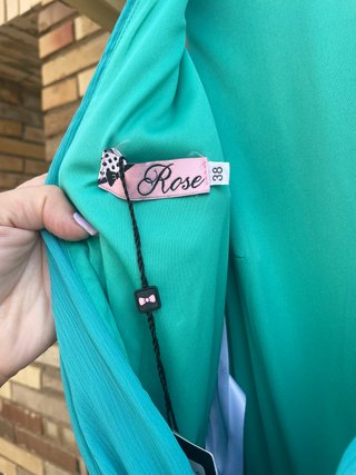 Vestido turquesa de Olimara NUEVO ideal para Bodas