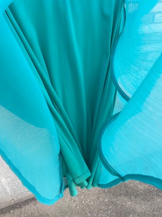 Vestido turquesa de Olimara NUEVO ideal para Bodas