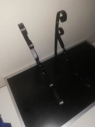 Soportes de hierro para estantería