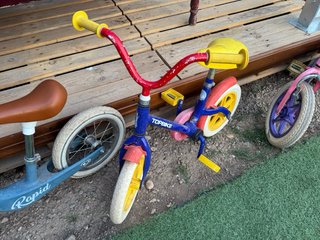Bicicletas infantiles de equilibrio y pedales