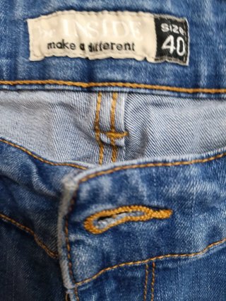 Pantalón corto vaquero mujer talla 40