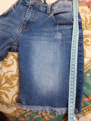 Pantalón corto vaquero mujer talla 40