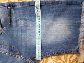 Pantalón corto vaquero mujer talla 40