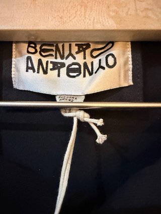 Polo Antonio Negro Algodón T-L