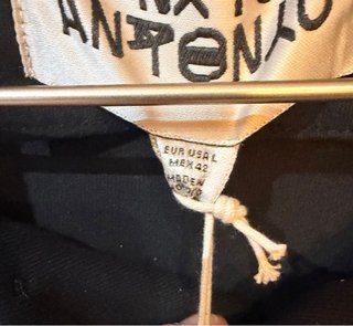 Polo Antonio Negro Algodón T-L