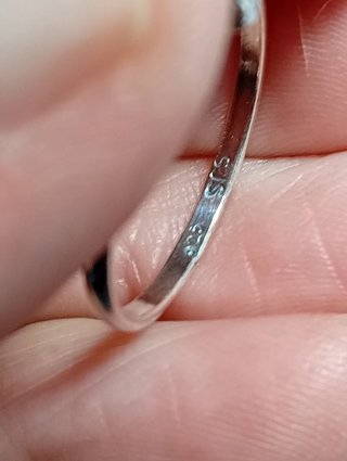Anillo Plata Ley granate