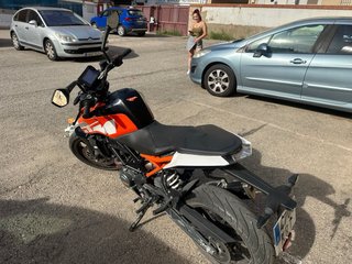 KTM Duke 125 ABS NAKED Naranja/Blanca