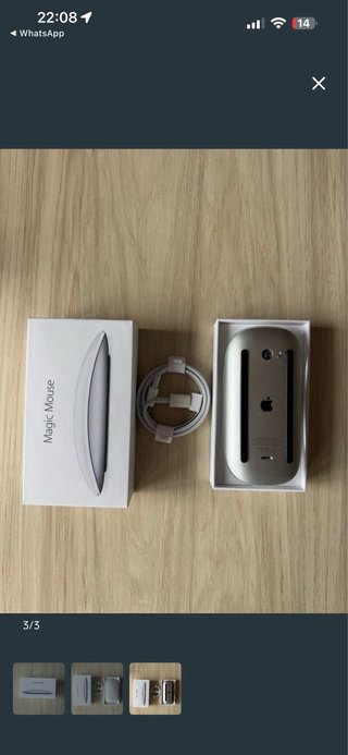 Magic Mouse Apple Blanca