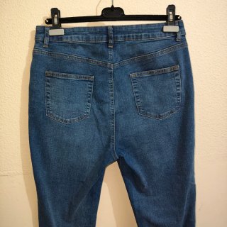 Pantalón vaquero mujer azul