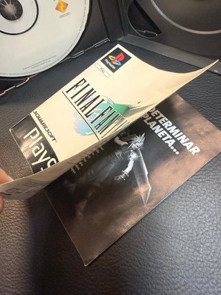 Final Fantasy VII PAL Castellano PS1 1997