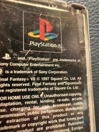 Final Fantasy VII PAL Castellano PS1 1997