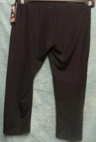 Leggings Redial Negros con Logo Dorado Talla M