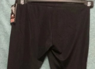 Leggings Redial Negros con Logo Dorado Talla M