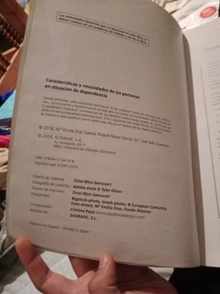 Características y necesidades de las personas en s