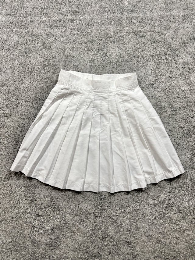 Reebok falda tenis plisada blanca M
