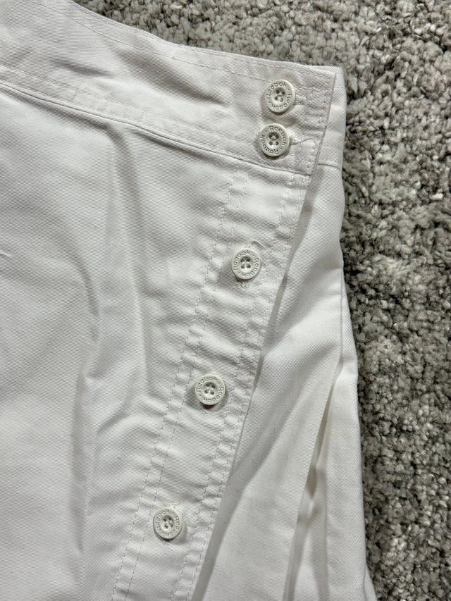 Reebok falda tenis plisada blanca M