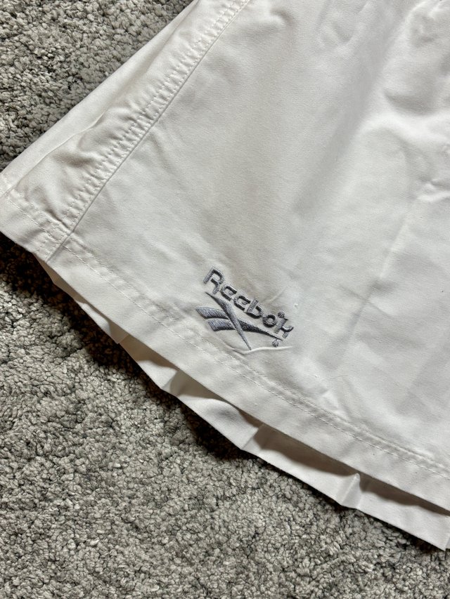 Reebok falda tenis plisada blanca M