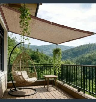 Toldo Vela Malla Rectangular 3X4