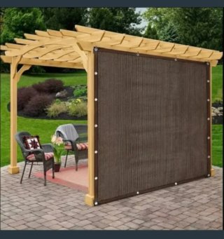 Toldo Vela Malla Rectangular 3X4