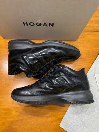 Scarpe Hogan Interactive vernice nere