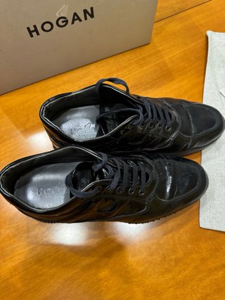 Scarpe Hogan Interactive vernice nere