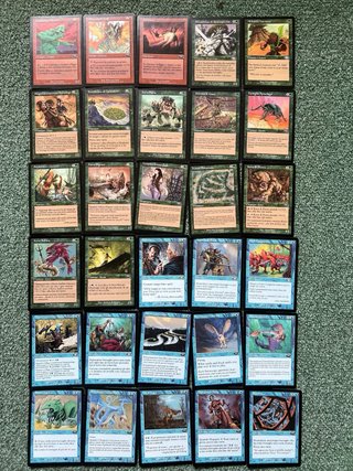 93 Carte Magic Vintage Congiunzione + Driade Quiri