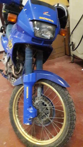 Honda Dominator Azul