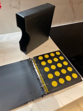 Álbum Guardamonedas 2 Euros Cuero