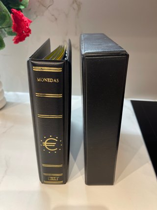 Álbum Guardamonedas 2 Euros Cuero