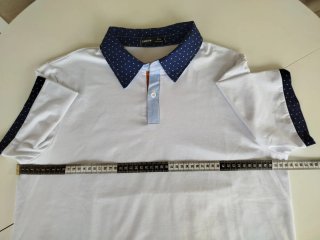 Bonito Polo Blanco T/M Shein.