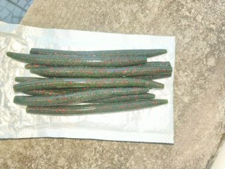 Vinil pesca Watermelon Red