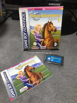 Barbie Horse Adventures: The Big Race GBA