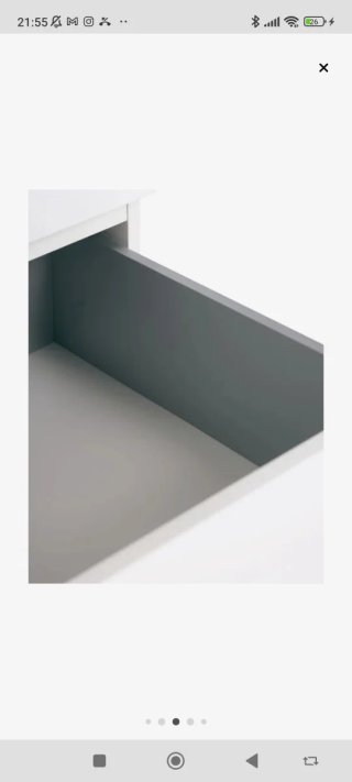 Cómoda blanca de madera + cambiador